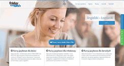 Desktop Screenshot of fridayenglish.com